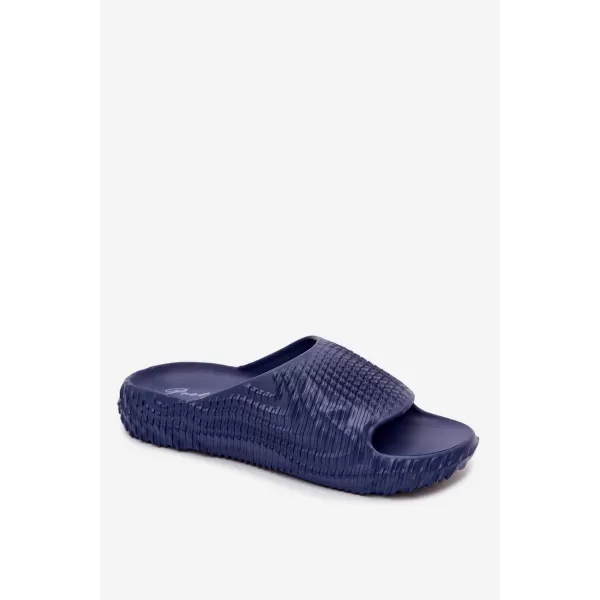  Pánské pantofle BOTO 56151 NAVY 