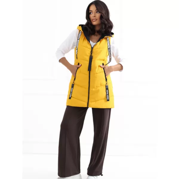  Dámská vesta FACTORY PRICE SK-KZ-HH-275.03X YELLOW 