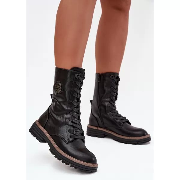  Dámské boty BOTO ASA259-10 BLACK MAT 