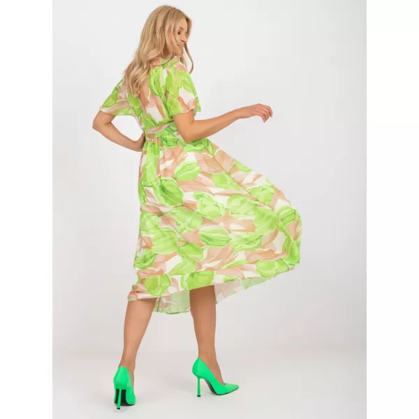  Dámské šaty ITALY MODA DHJ-SK-15967.54P BRIGHT GREEN 