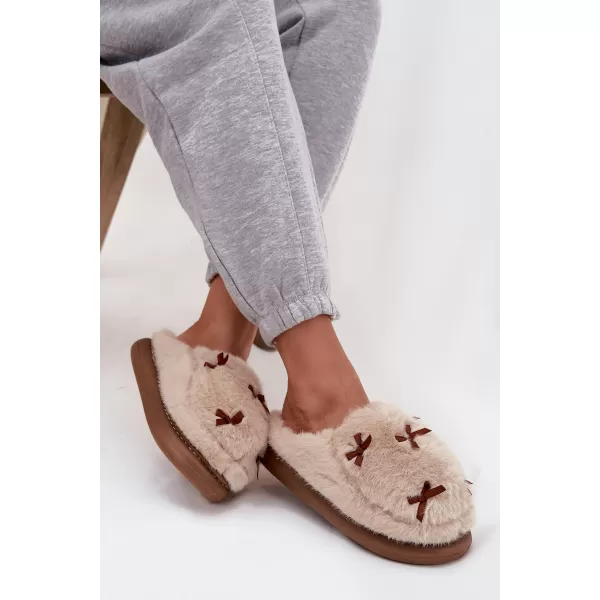  Dámské pantofle BOTO 25PA98-9256 BROWN 