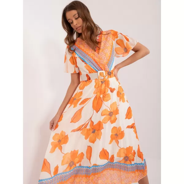  Dámské šaty ITALY MODA DHJ-SK-11331-5.19 ORANGE 