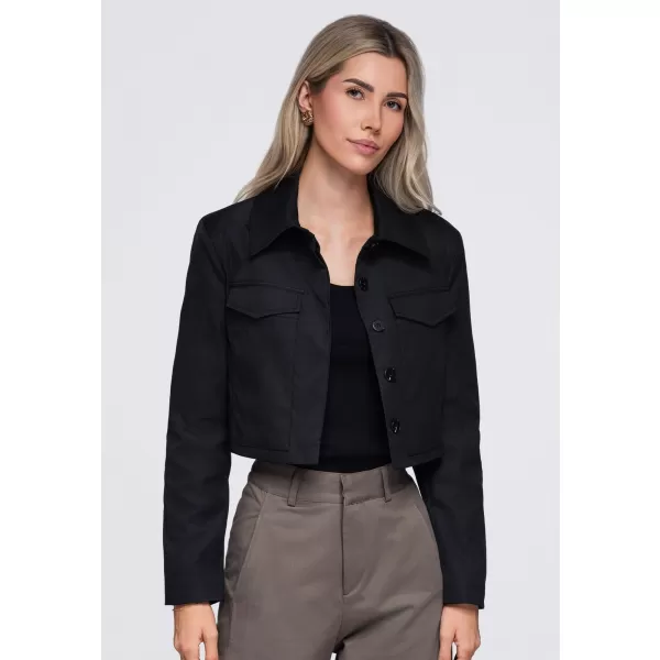  Dámské sako OMBRE OW-BL-E0007 BLACK 