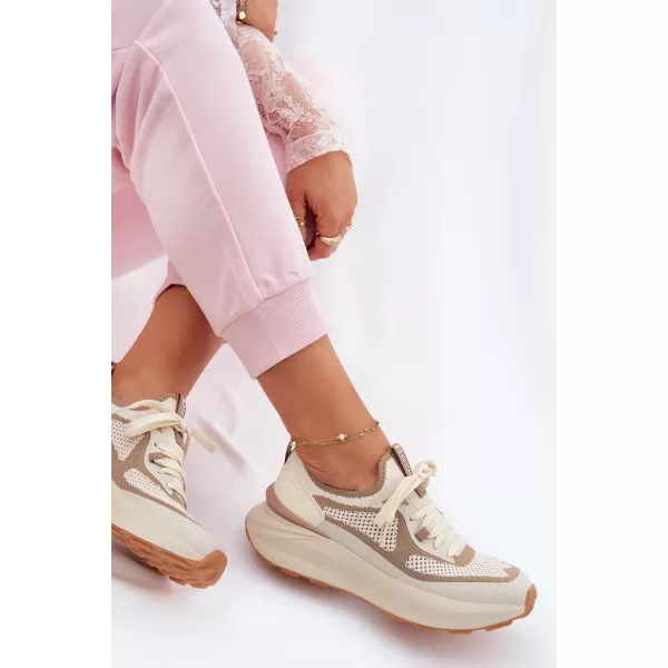  Dámské boty BIG STAR SHOES TT274571 BEIGE 