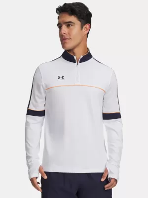 Pánské triko UNDER ARMOUR M CHALLENGER TRAINING QZ 6004043-100 BÍLÁ