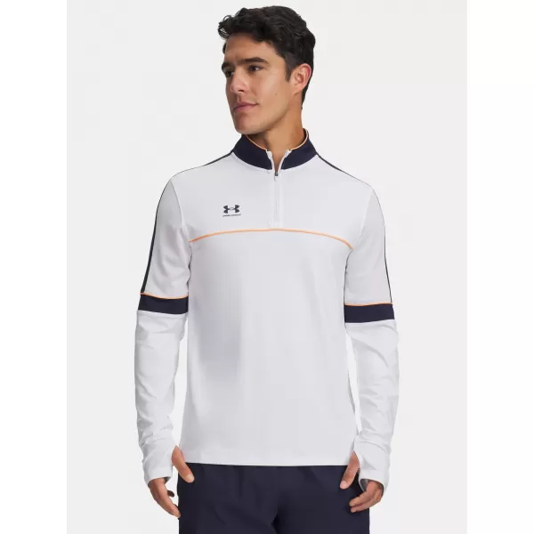  Pánské triko UNDER ARMOUR M CHALLENGER TRAINING QZ 6004043-100 BÍLÁ 