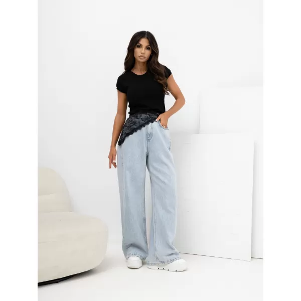  Dámské tričko RUE PARIS RV-TS-A1442.15 BLACK 