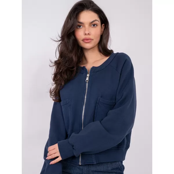  Dámská mikina FACTORY PRICE WT-BL-A1452.99 NAVY 