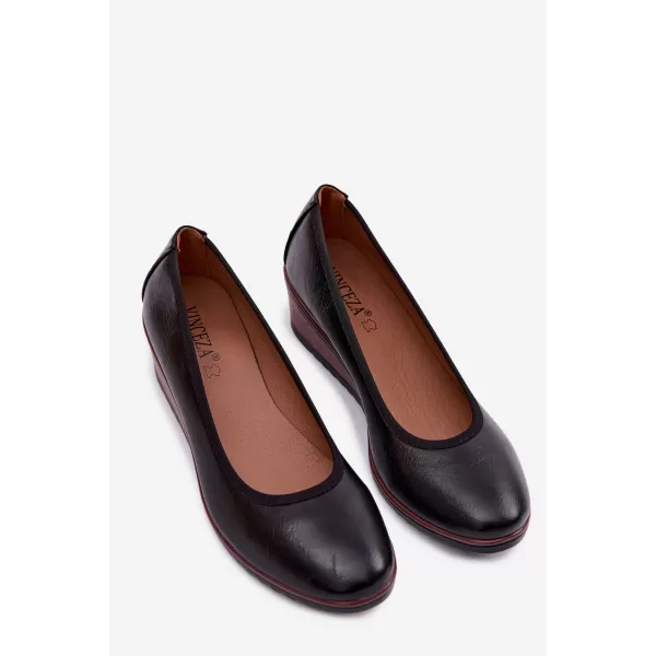  Dámské polobotky VINCEZA 58628 BLACK 