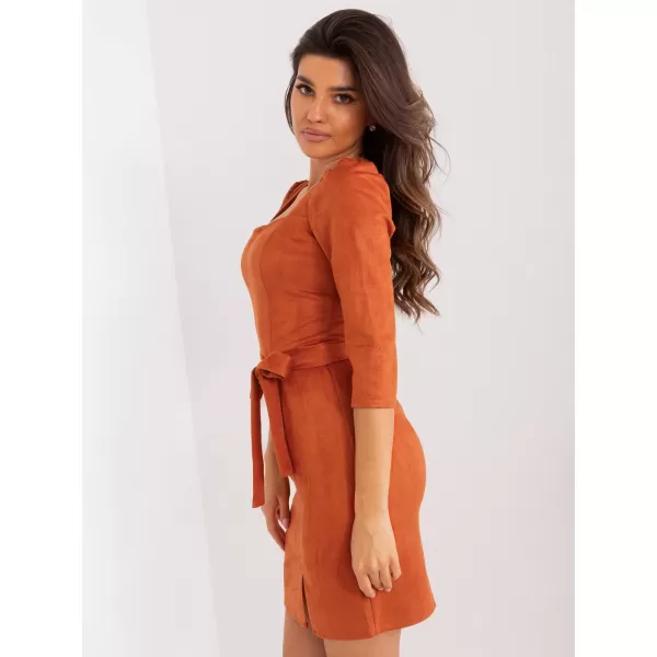  Dámské šaty LAKERTA LK-SK-509131.11 DARK ORANGE 