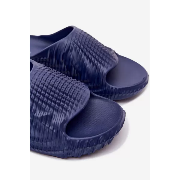  Pánské pantofle BOTO 56151 NAVY 