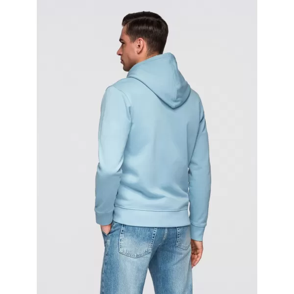  Pánská mikina OMBRE OM-SSBZ-0272 BLUE 