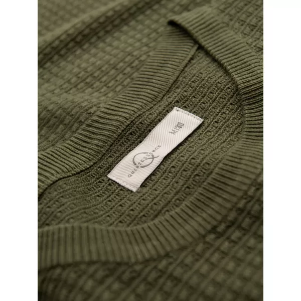  Pánské tričko OMBRE OM-TSCT-0303 OLIVE 