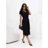 Dámské šaty RUE PARIS RV-SK-A1448.21 BLACK