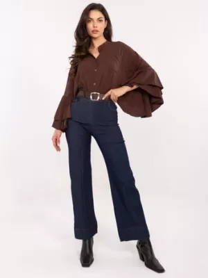 Dámské kalhoty FACTORY PRICE IT-SP-96758.84 NAVY