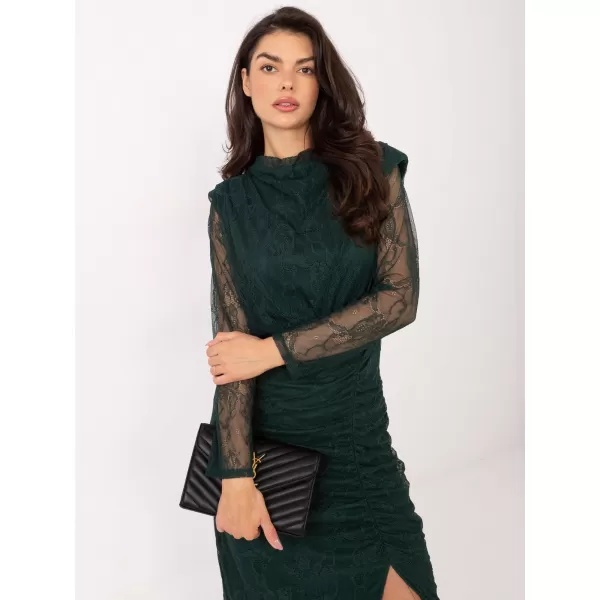  Dámské šaty ITALY MODA IT-SK-9937.16 DARK GREEN 