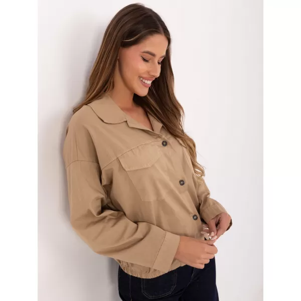  Dámská košile RUE PARIS IT-KS-FL9273.86 CAMEL 