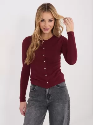 Dámské triko FACTORY PRICE WT-BZ-A1148.82 BURGUNDY