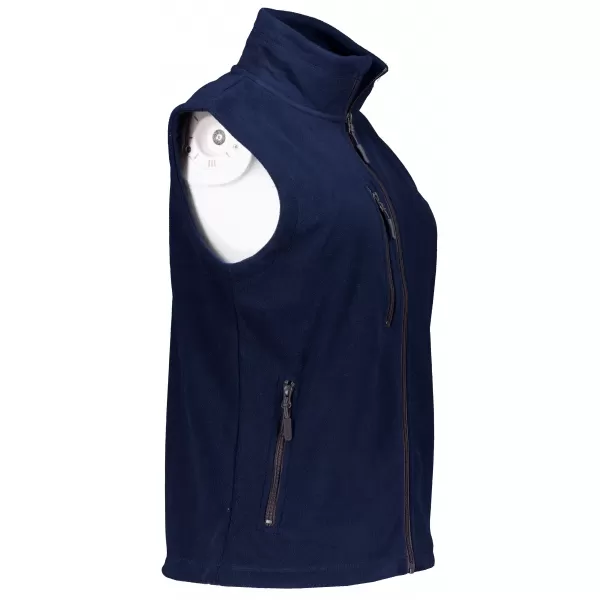  Dámská fleece vesta ALTISPORT ALW002525 NÁMOŘNÍ MODRÁ 