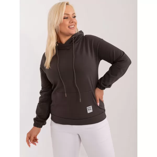  Dámská mikina RELEVANCE RV-BL-8655-1.13X DARK KHAKI 