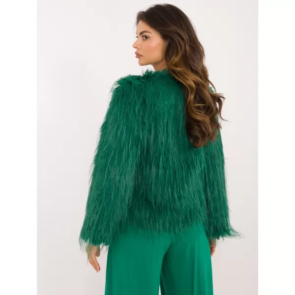  Dámská bunda WOOL FASHION ITALIA AT-KR-2359.96P GREEN 