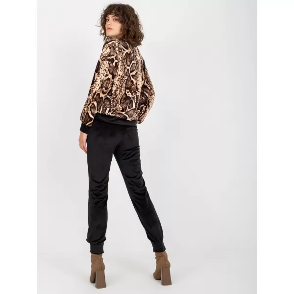  Dámský set RUE PARIS RP-KMPL-8190-4.18P BLACK AND BEIGE 