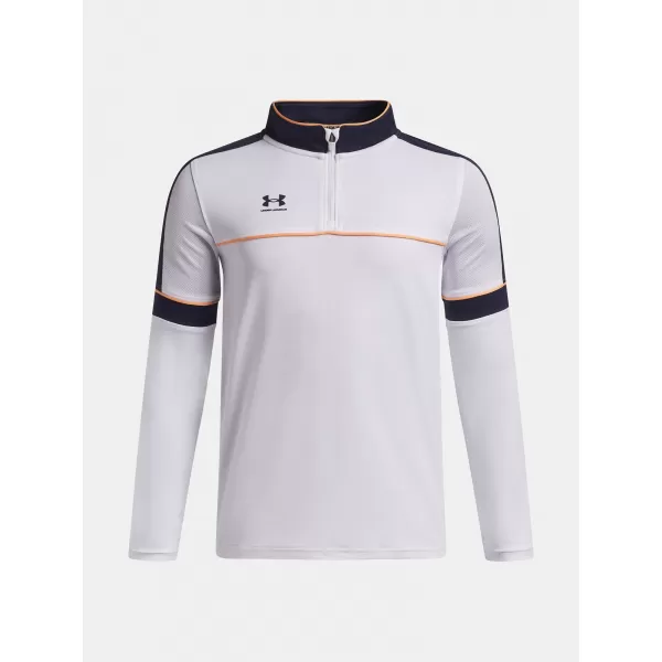  Chalepcká mikina UNDER ARMOUR UA B CHALLENGER TRAINING QZ 6004080-100 BÍLÁ 