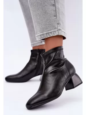 Dámské kotníkové boty BOTO D-337 BLACK