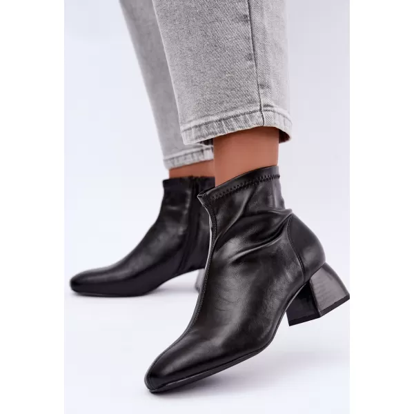  Dámské kotníkové boty BOTO D-337 BLACK 