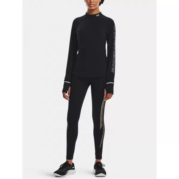  Dámské triko UNDER ARMOUR UA OUTRUN THE COLD LS 1373208-001 ČERNÁ 