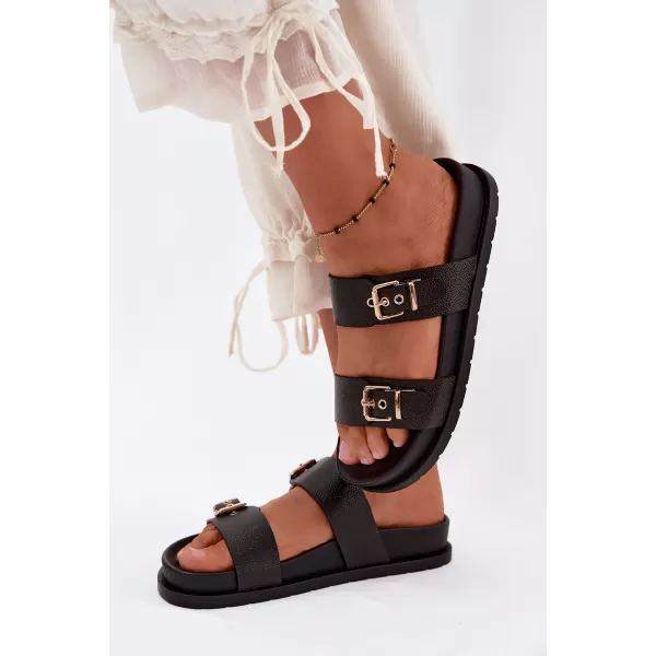  Dámské nazouváky BOTO LS-873-01 BLACK 