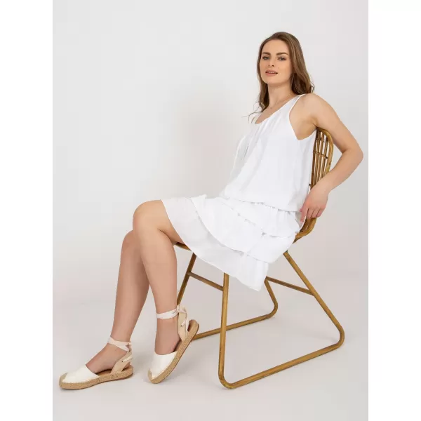  Dámské šaty OCH BELLA TW-SK-BI-8139.44 WHITE 