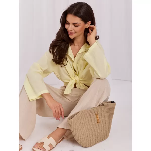  Dámská košile FACTORY PRICE IT-KS-6704.25 BRIGHT YELLOW 