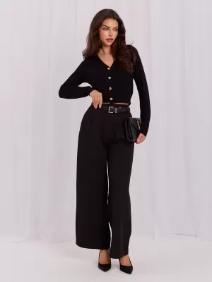 Dámský svetr ITALY MODA IR-SW-JK8687.07P BLACK