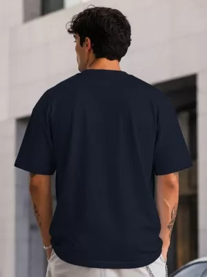 Pánské triko DSTREET TMAVĚ MODRÁ