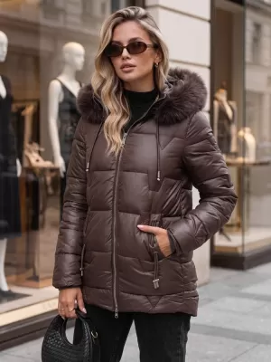 Dámská bunda DSTREET FIALOVÁ