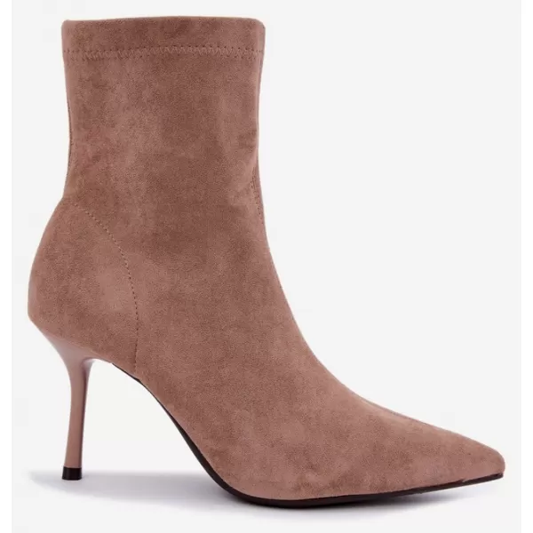  Dámské kotníkové boty BOTO MM-42 BEIGE 