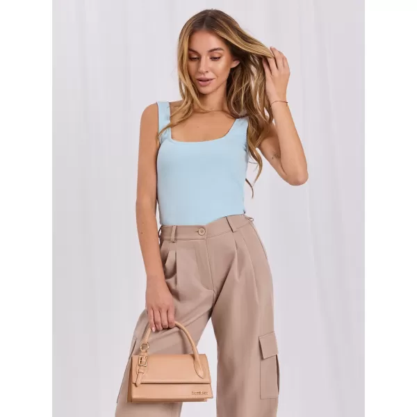  Dámský top RUE PARIS RV-TP-A1465.09 LIGHT BLUE 