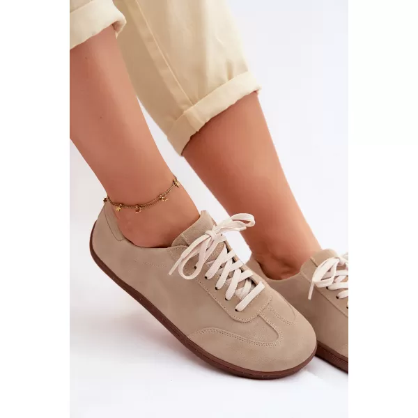  Dámské tenisky ZAZOO N1243/612 BEIGE 