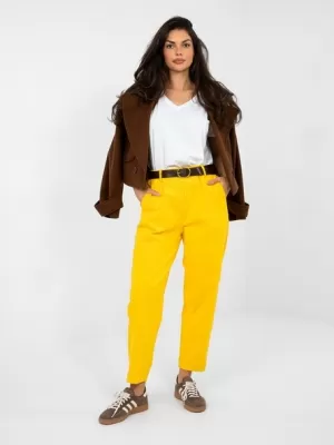 Dámské kalhoty ITALY MODA IT-SP-FL9767-1.04 YELLOW