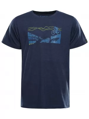 Pánské outdoorové triko ALPINE PRO NOGER 2 MOONLIT OCEAN VARIANTA PC