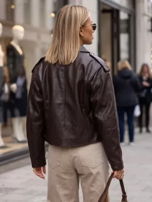 Dámská bunda DSTREET HNĚDÁ