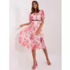 Dámské šaty ITALY MODA DHJ-SK-3171-2.60 BEIGE