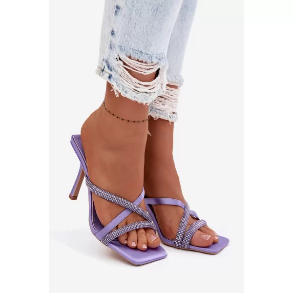  Dámské pantofle BOTO QQ-110 PURPLE 