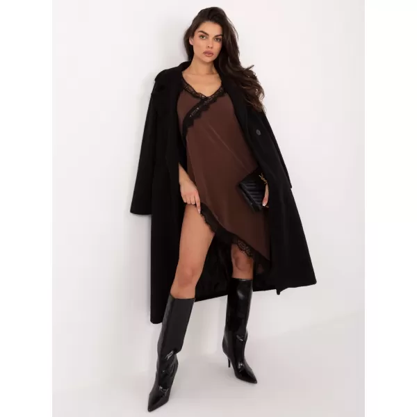  Dámské šaty ITALY MODA MI-SK-62478.26 BROWN 