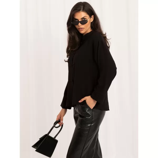  Dámská košile ITALY MODA MI-KS-A336315.75 BLACK 