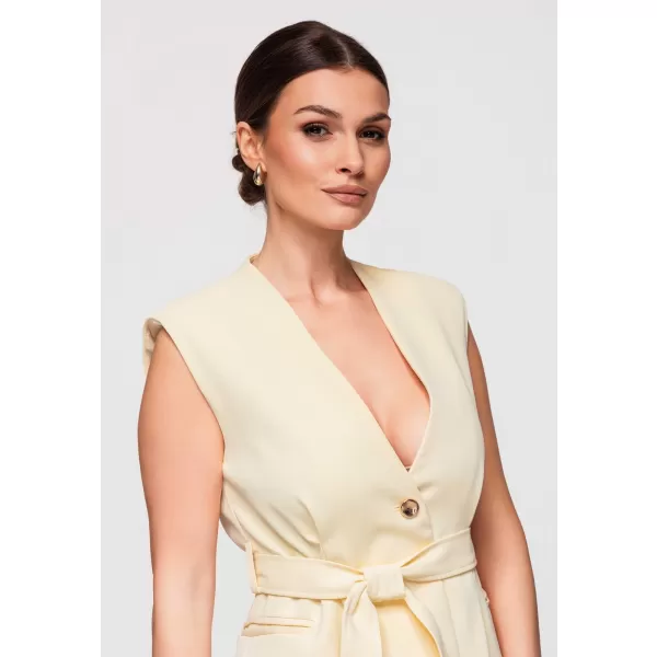  Dámská vesta LARICA OW-VE-E0001 YELLOW 