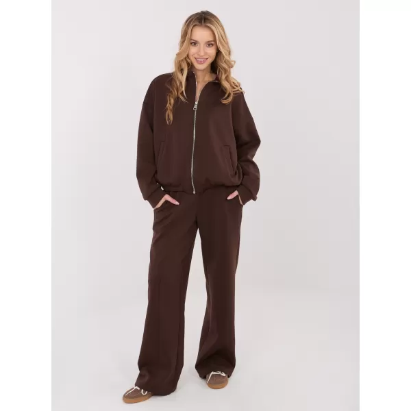  Dámská mikina FACTORY PRICE SM-BL-A1562.33 DARK BROWN 