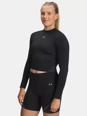 Dámské triko UNDER ARMOUR VANISH SEAMLESS LS 6000645-004 ČERNÁ