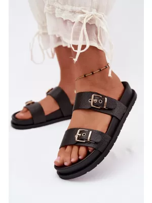 Dámské nazouváky BOTO LS-873-01 BLACK